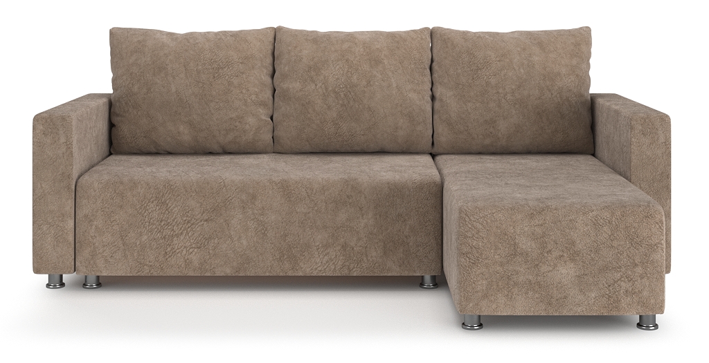 L-shape sofa bed «Kair Lux 2» Meridian 231 Brown from 3.470 AED — DUBAI ...