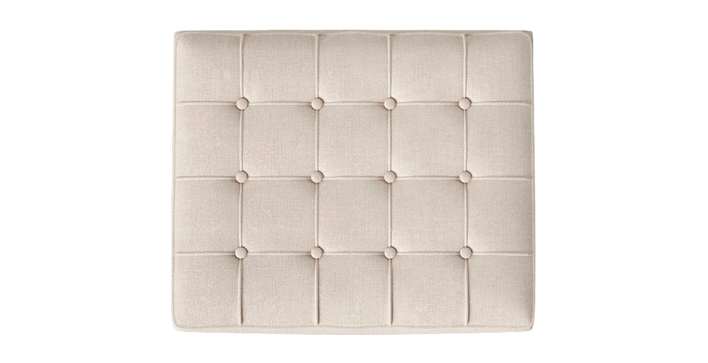 Ottoman «Alphabet» White White from 1.760 AED — DUBAI UAE | PUSHE AE